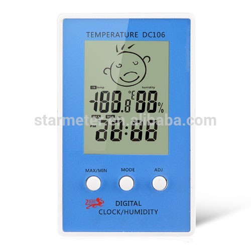 デスクトップ正確な小さなデジタルルーム温度計-温度計問屋・仕入れ・卸・卸売り