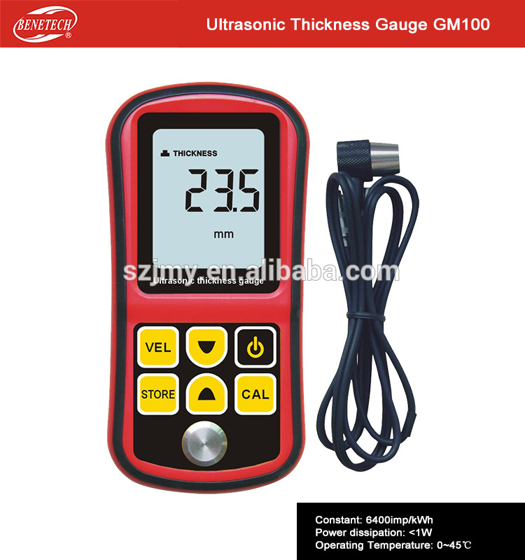 超音波厚さgaugewholesalesgm100プロの厚さ計、 コーティング厚さ計の、 塗る厚さ計-その他圧力測定器問屋・仕入れ・卸・卸売り