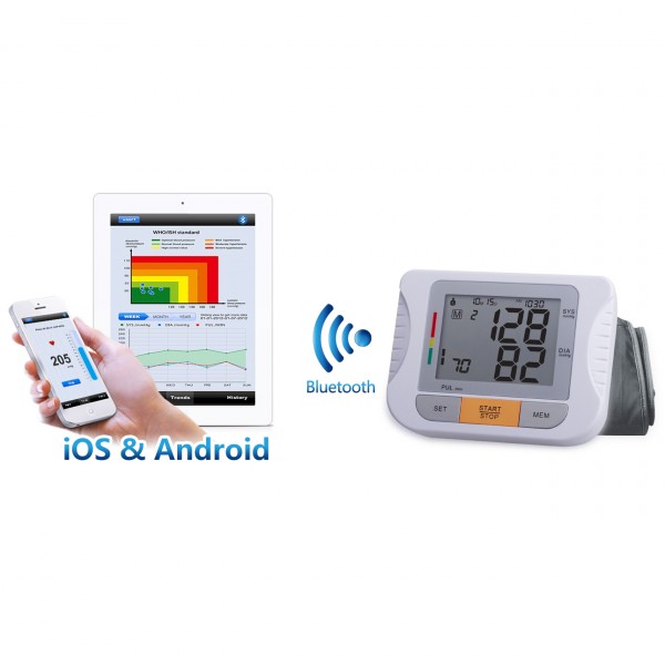 2016新製品のbluetooth血圧計デジタル血圧装置で競争力のある価格-圧力モニター問屋・仕入れ・卸・卸売り