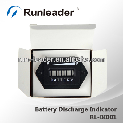 赤黄緑3色ledのバッテリ充電のためのカーゴルフカート放電インジケータオートバイ12v36v48v72vデジタル主導の状態-バッテリーテスター問屋・仕入れ・卸・卸売り