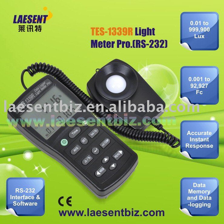 プロデジタルライトメーター。(RS-232) TES-1339R-その他電気機器問屋・仕入れ・卸・卸売り