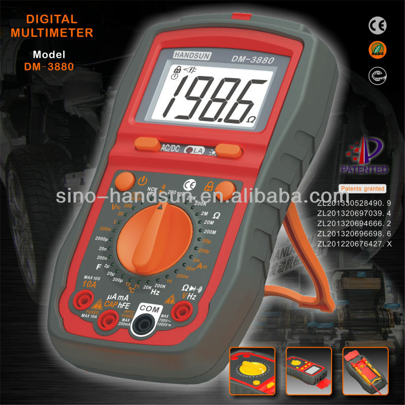 最新のデジタルマルチメータ( dm- 3880)-その他電気機器問屋・仕入れ・卸・卸売り