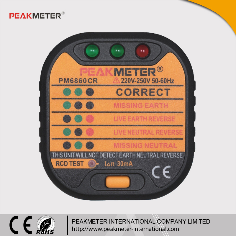 PM6860CR中国標準でrcdテストソケットテスター-その他電気機器問屋・仕入れ・卸・卸売り