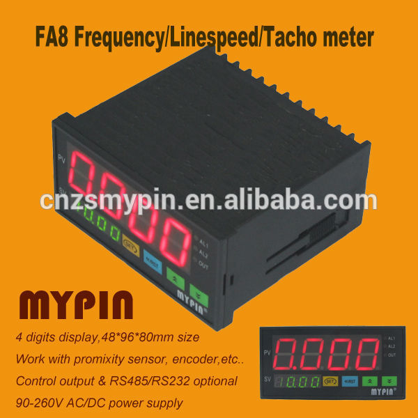 FAシリーズ理性的なデジタル頻度かライン速度または回転速度計の多メートル-周波数計問屋・仕入れ・卸・卸売り