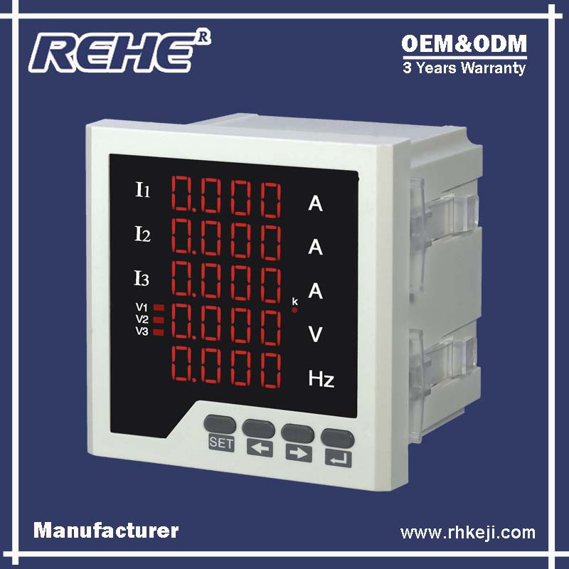 Rh- 3uif73rehe三相ledディスプレイマルチ- 機能モニタリング計-周波数計問屋・仕入れ・卸・卸売り
