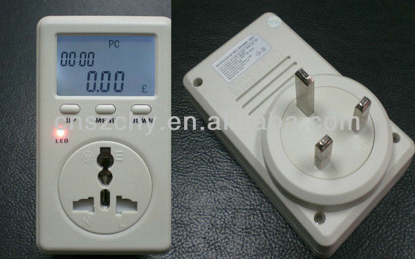英国プラグ単相電力計-パワーメーター問屋・仕入れ・卸・卸売り