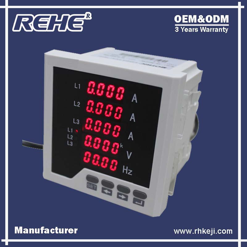 Rh- 3uif63rehe三相ledディスプレイマルチ- 機能モニタリング計-周波数計問屋・仕入れ・卸・卸売り