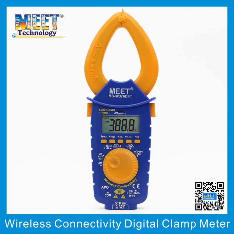 MS-W376DFTワイヤレスac/dcデジタルクランプメーターでbluetooth-問屋・仕入れ・卸・卸売り