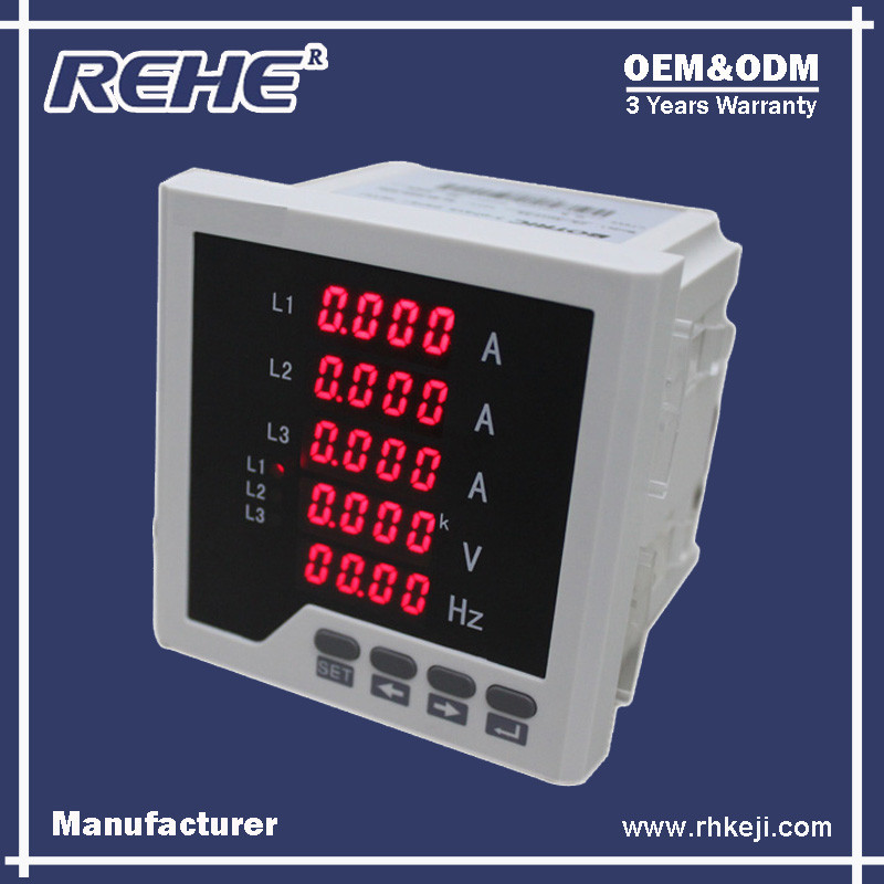 Rh- 3uif63無料サンプルが付いている現在の三相電圧周波数利用できるコンビネーションメーター-周波数計問屋・仕入れ・卸・卸売り