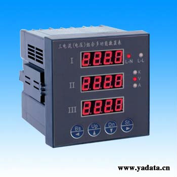 3-Phase AC電圧か現在の結合されたパネルメーター-流速計問屋・仕入れ・卸・卸売り
