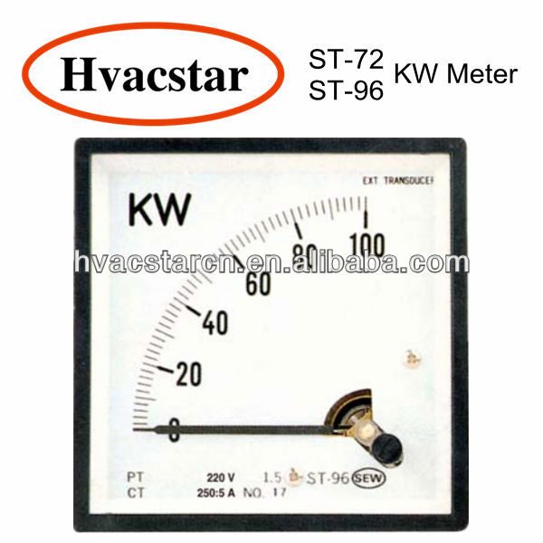 アナログキロワットのパネルメータst-96キロワットのパネルメータ-電圧計問屋・仕入れ・卸・卸売り