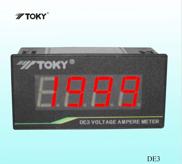 モデルドデジタル電流計/dc10~30vボルトの電源を電気電圧計-流速計問屋・仕入れ・卸・卸売り