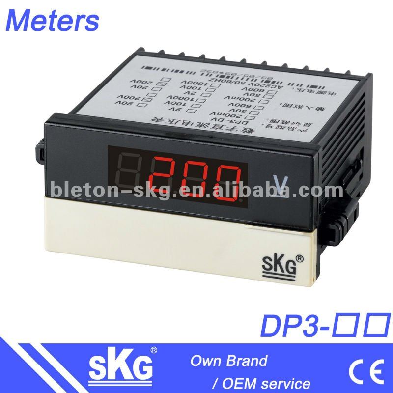 DP3 ACデジタル電圧メートルACボルトのメートル-流速計問屋・仕入れ・卸・卸売り
