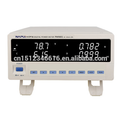 ベンチtrms電圧電流力率&電力計アナライザテスターアラーム機能AC5-600Vテスト機器( PM9801)-パワーメーター問屋・仕入れ・卸・卸売り