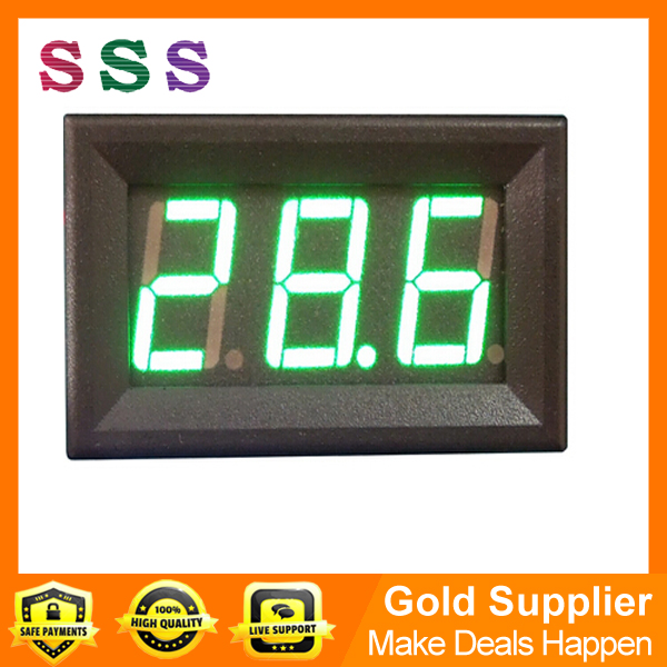 0.56 インチ DC0-300V 0-200 ボルト三線led デジタル直流電圧計-問屋・仕入れ・卸・卸売り