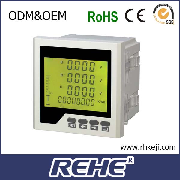 RH-3HD3Y液晶ディスプレイデジタル三相多機能監視メーターと高調波測定-パワーメーター問屋・仕入れ・卸・卸売り