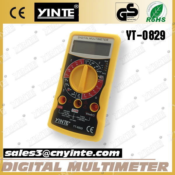 Ce証明さYT-0829 ac/dc電圧表示デジタルマルチメータ-マルチメーター問屋・仕入れ・卸・卸売り