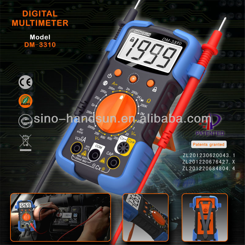最新のデジタルマルチメータ( dm- 3310)-マルチメーター問屋・仕入れ・卸・卸売り