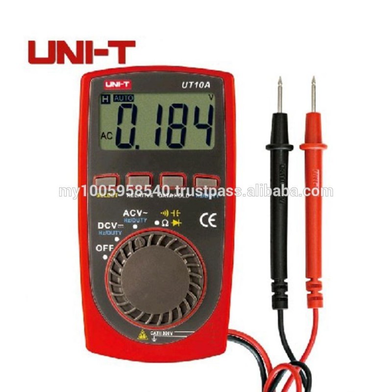 Uni-t ut10a現代ポケットサイズのデジタルマルチac dcメーターオーム静電容量hzのテスター-マルチメーター問屋・仕入れ・卸・卸売り