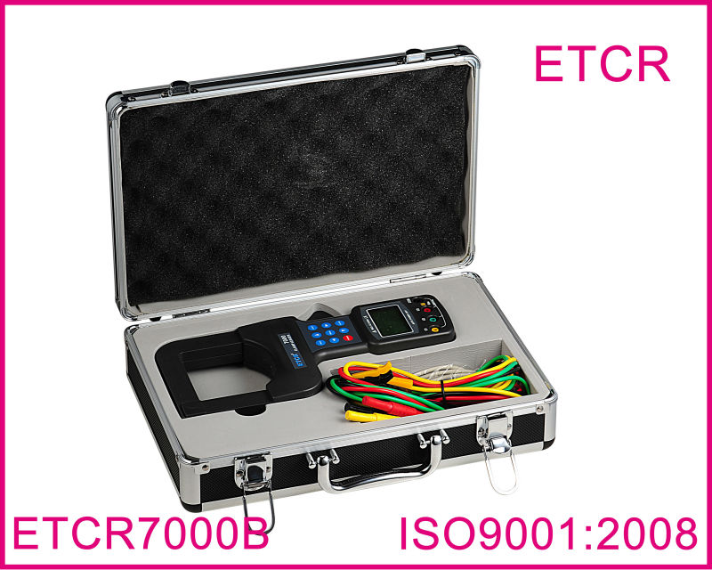 大口径etcr7000b3相デジタルクランプボルト- 電流計のac電流計メートル( 2500a、 600v) +rs232-マルチメーター問屋・仕入れ・卸・卸売り