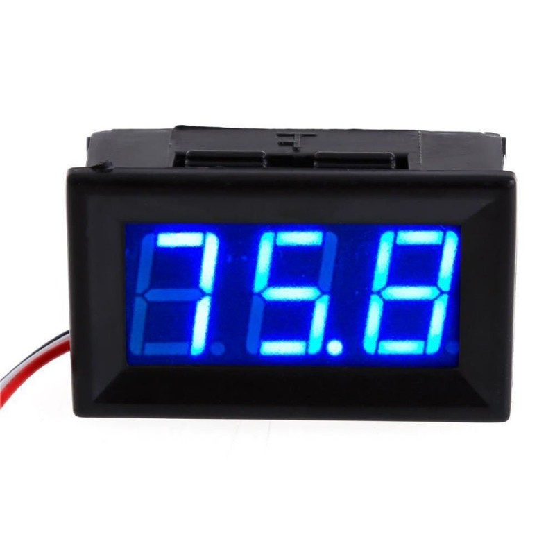 『0.56ワイヤーdcミニ24.5-30v青色ledパネル電圧計デジタル表示の電圧計-電圧計問屋・仕入れ・卸・卸売り