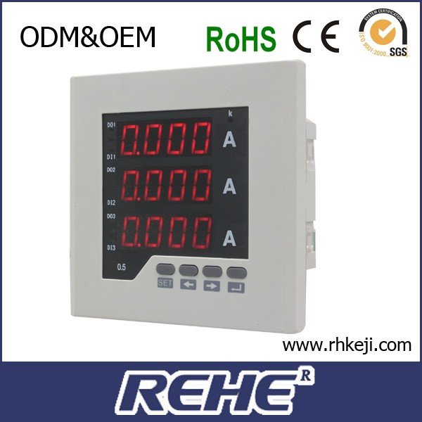 RH-3AA23デジタルledディスプレイ三相電流計-流速計問屋・仕入れ・卸・卸売り