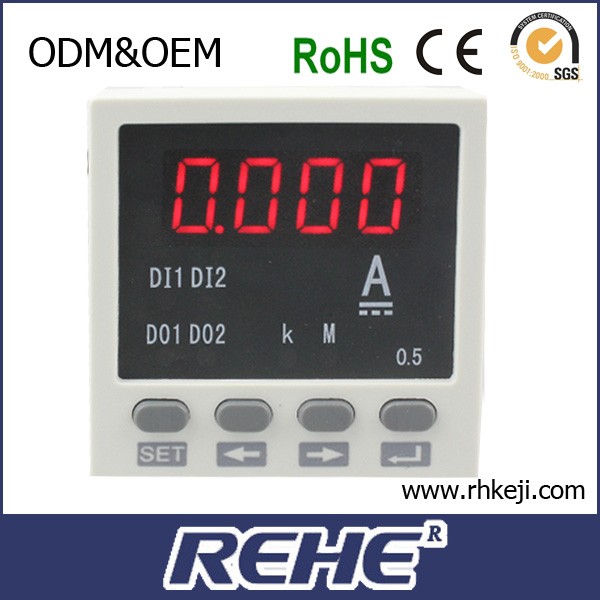で3年保証電流計RH-DA71 80*80ミリメートルデジタル単相dc ampメーター-問屋・仕入れ・卸・卸売り