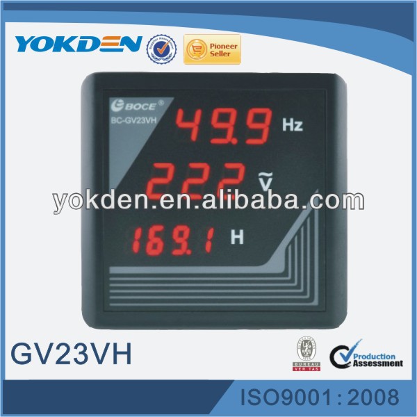 Ac三相発電機デジタル電圧時間計GV23VH-マルチメーター問屋・仕入れ・卸・卸売り