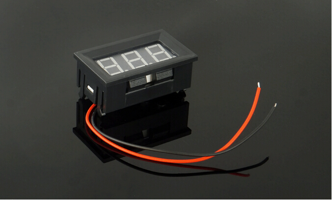 V27D-T1 2ワイヤー0.56 "ledミニデジタル電圧計dc3.2-30v led電圧パネルメーター-電圧計問屋・仕入れ・卸・卸売り