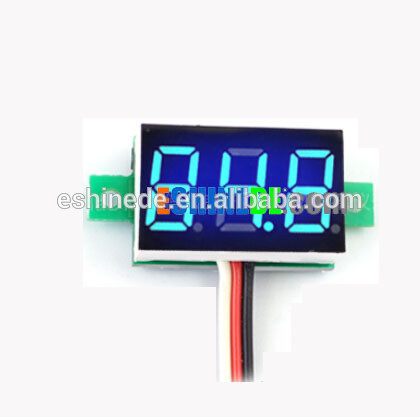 3デジタルミニled電圧計dc 0-100ボルトled電圧計3デジタル表示デジタル電圧電圧計パネル0.36インチ青良い-電圧計問屋・仕入れ・卸・卸売り