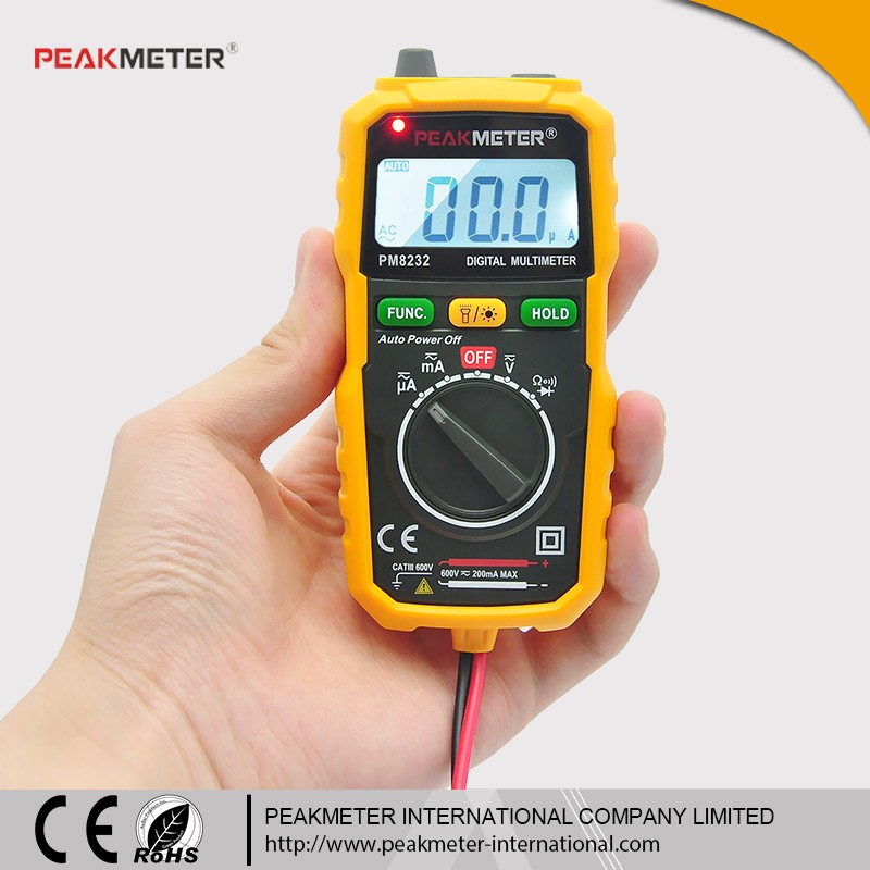 Peakmeter MS8232自動ミニac dc 2000カウント低価格マルチメータから中国-マルチメーター問屋・仕入れ・卸・卸売り