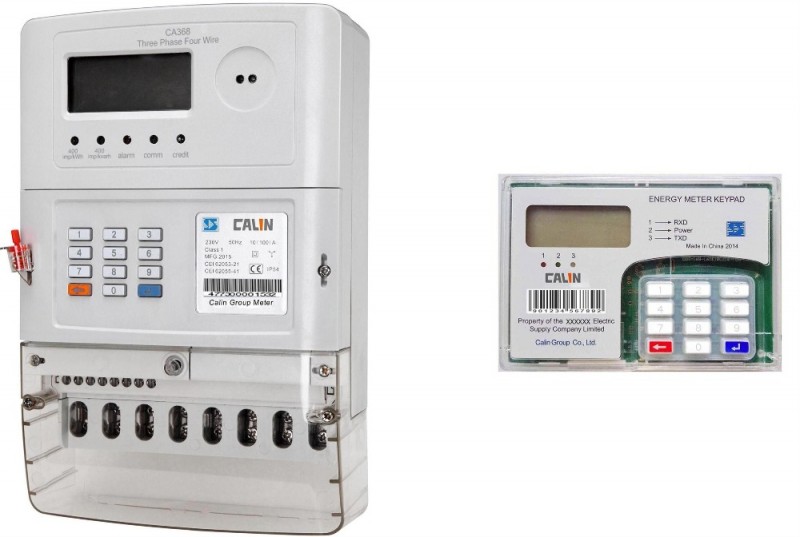 三相sts分割キーパッドプリペイド電力計(ワイヤレスrf通信)-エネルギーメーター問屋・仕入れ・卸・卸売り