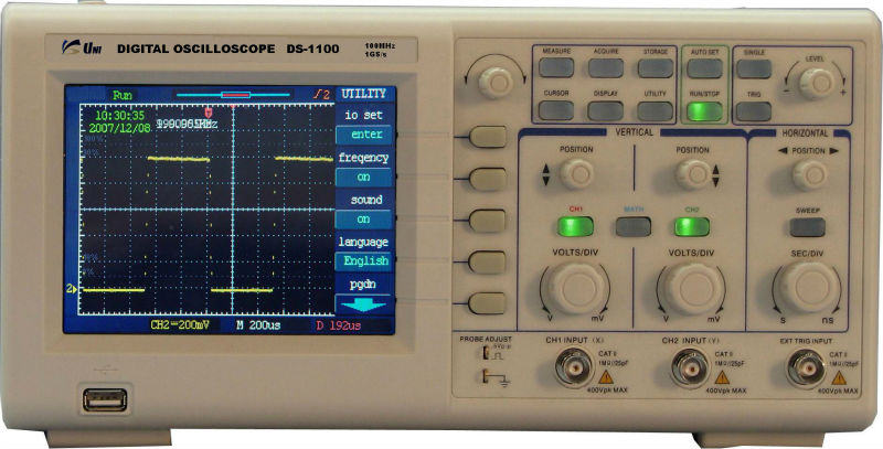 Ds-1100ユニソース、 デジタルストレージオシロスコープ-オシロスコープ問屋・仕入れ・卸・卸売り
