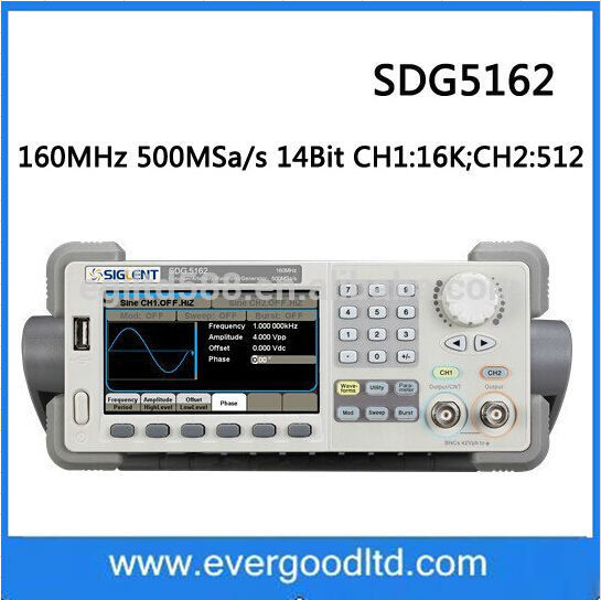 Siglentsdg5162160500msa/smhzのリアルサンプルレート信号発生機能/任意波形発生器-信号発生器問屋・仕入れ・卸・卸売り