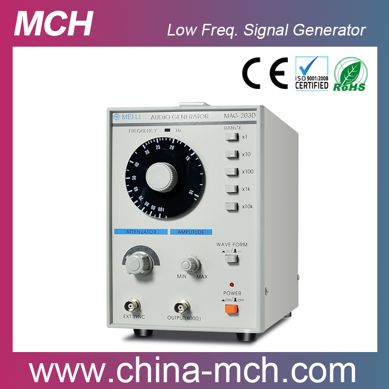 電子物理学MAG-203D低周波数10 ｈｚ〜1 mhzのrf信号発生器-信号発生器問屋・仕入れ・卸・卸売り