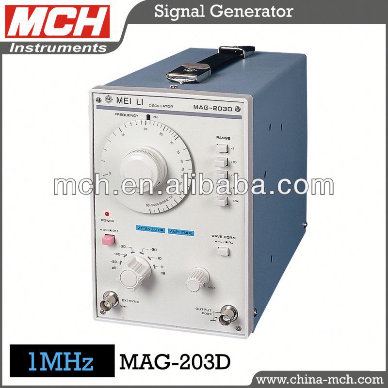 低周波信号発生器mchmag-203dオーディオ信号発生器オーディオ0-1mhz1mhzの周波数ジェネレータ-信号発生器問屋・仕入れ・卸・卸売り