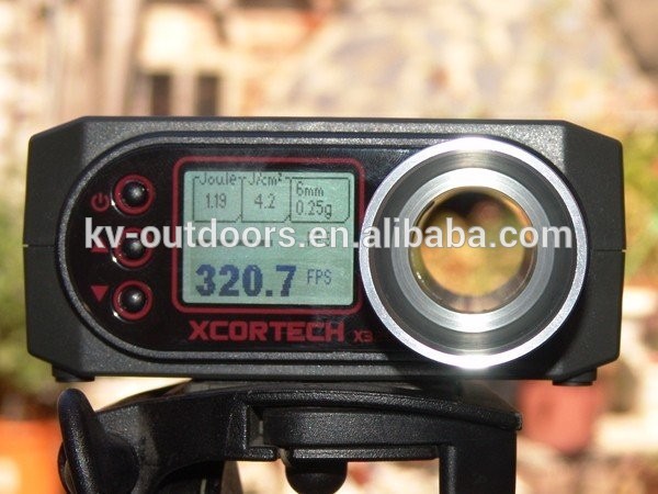 熱い販売の高い発電xcortechx3200撮影クロノグラフ空気銃ペイントボールスピードテスター狩猟用測定器-速度測定器問屋・仕入れ・卸・卸売り
