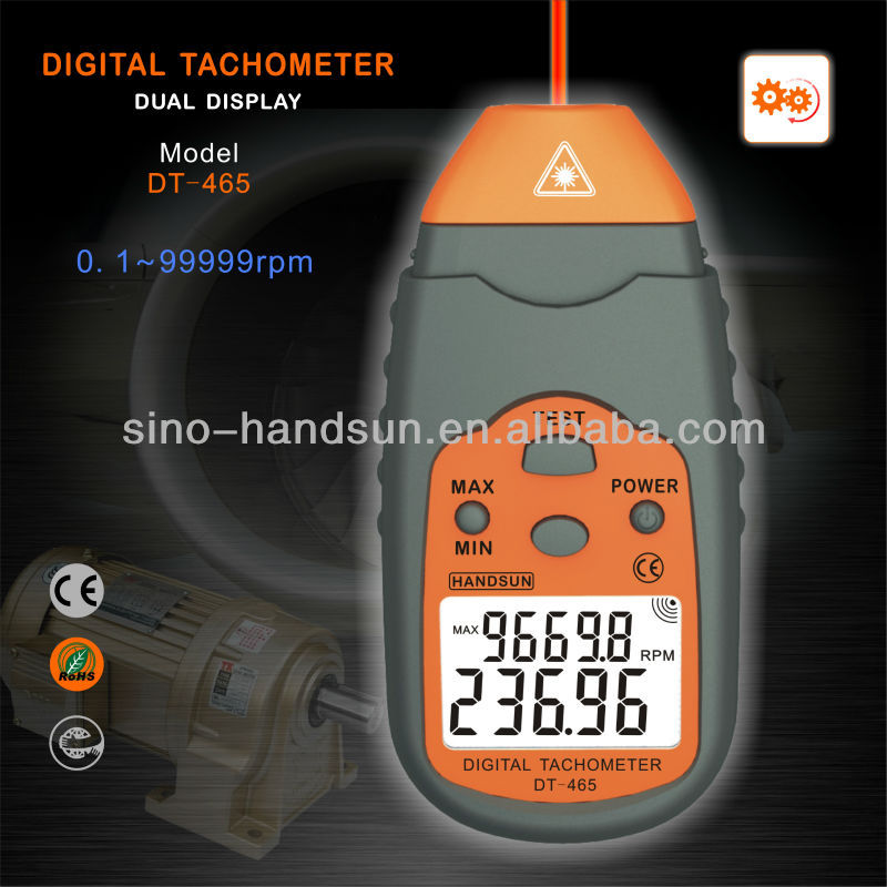 革新的な非- 接触デジタルタコメーター( dt- 465)-速度測定器問屋・仕入れ・卸・卸売り