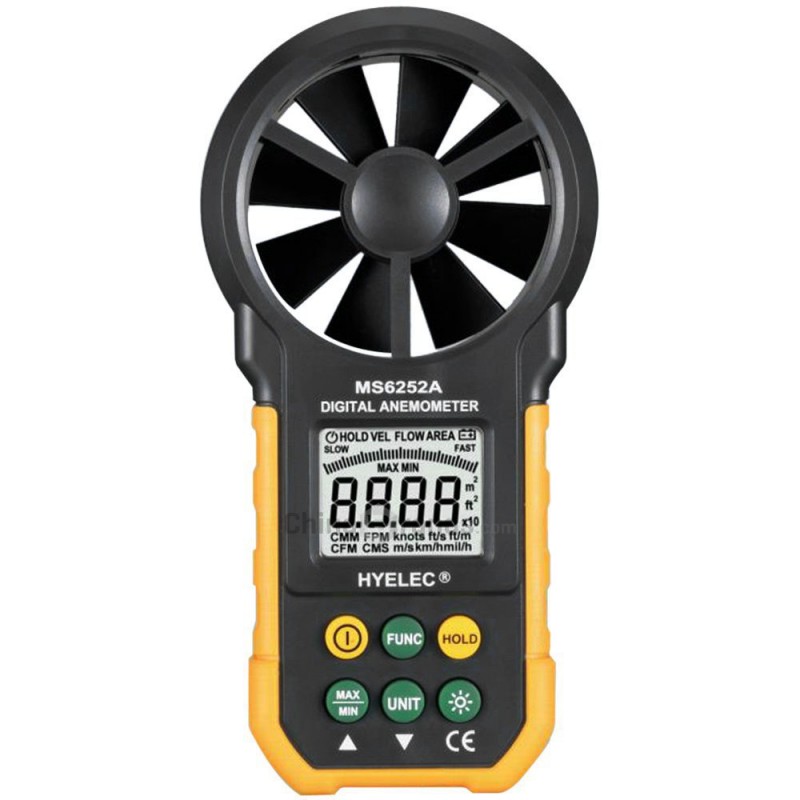 熱い販売のユニバーサルhyelecms6252a風速計デジタルエアー/風量/空気の流れのテストメーター-速度測定器問屋・仕入れ・卸・卸売り