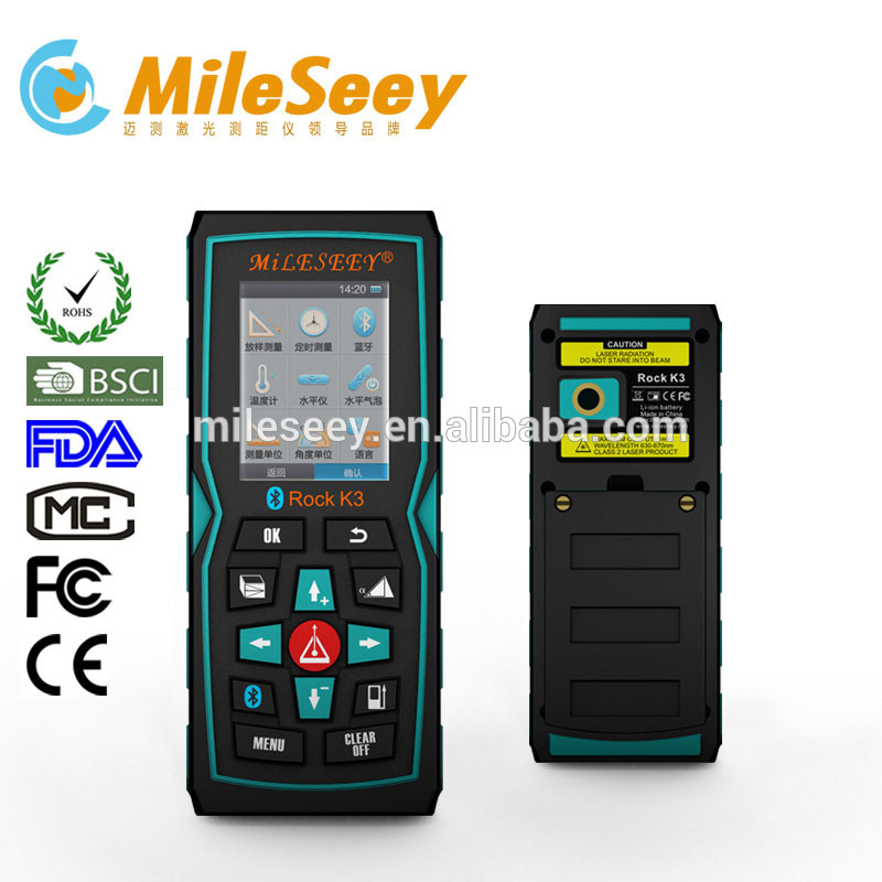 工場価格mileseey岩k3 150メートルミニレーザー距離計ハンドヘルドデバイスレーザースコープ-その他電子計測器問屋・仕入れ・卸・卸売り