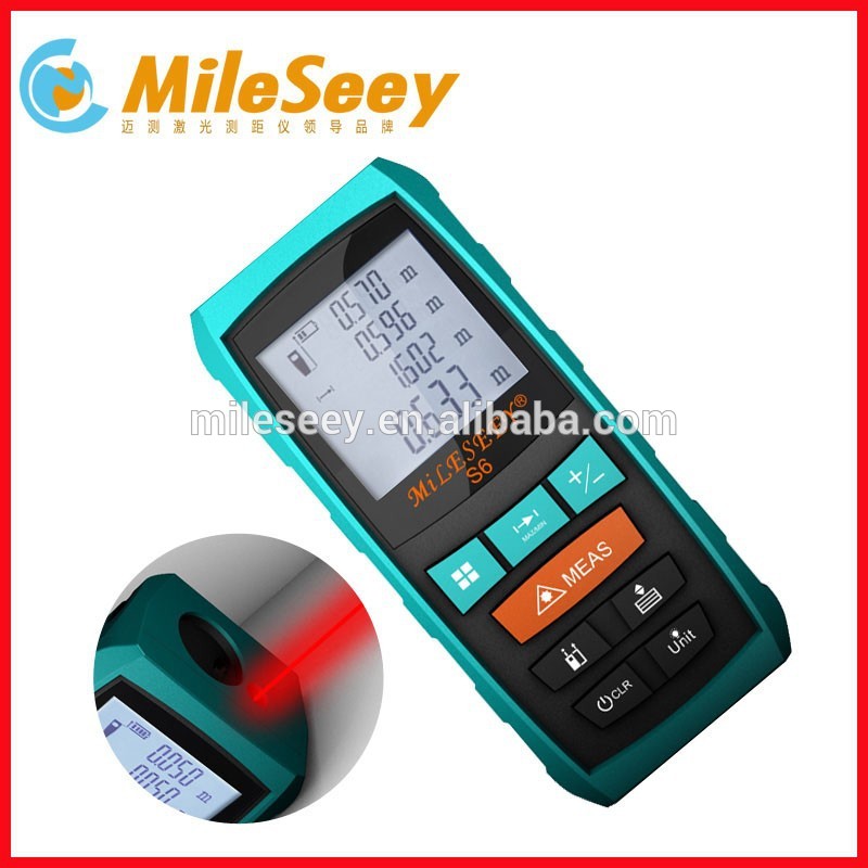 工場直接中国mileseey s6 80メートルレーザーメジャー距離デジタル電力計-その他電子計測器問屋・仕入れ・卸・卸売り