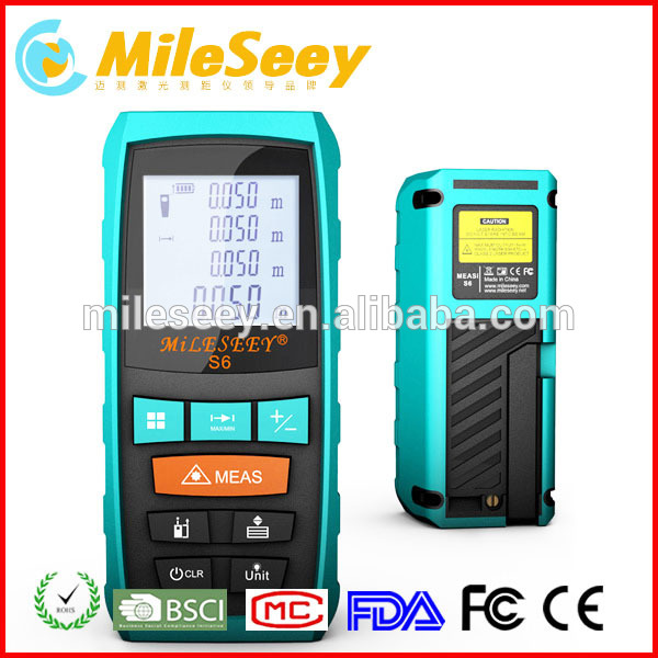 深セン2016電子mileseey s6 80メートル工場機器デジタルレーザー距離計-その他電子計測器問屋・仕入れ・卸・卸売り