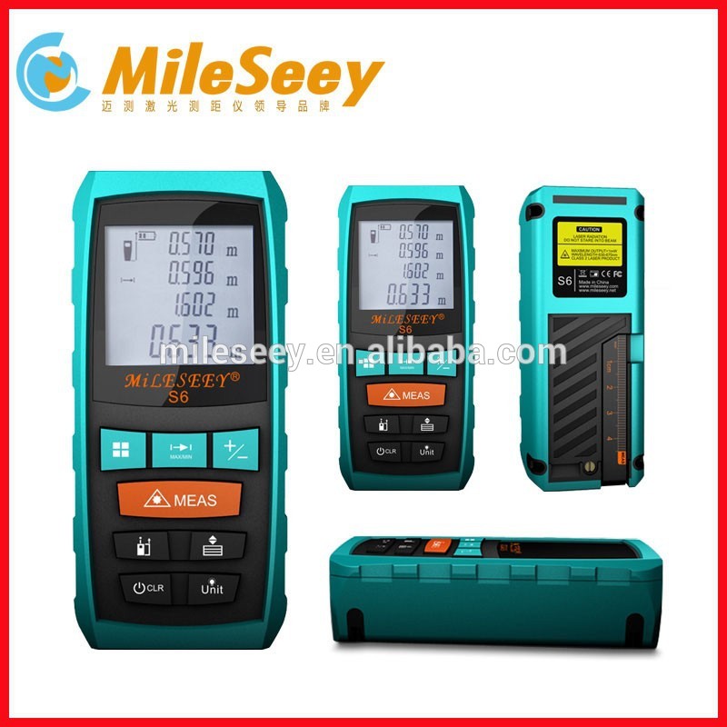 ホット販売mileseey s6 80メートルレーザー機器レーザー距離計電気計器-その他電子計測器問屋・仕入れ・卸・卸売り