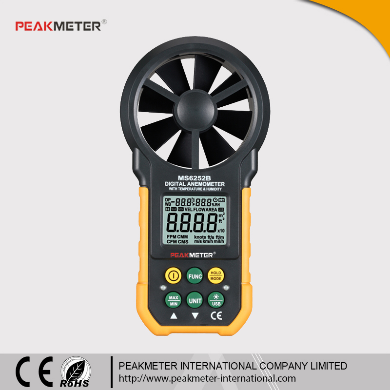 風速温度相対湿度流量デジタル録音風速計-速度測定器問屋・仕入れ・卸・卸売り