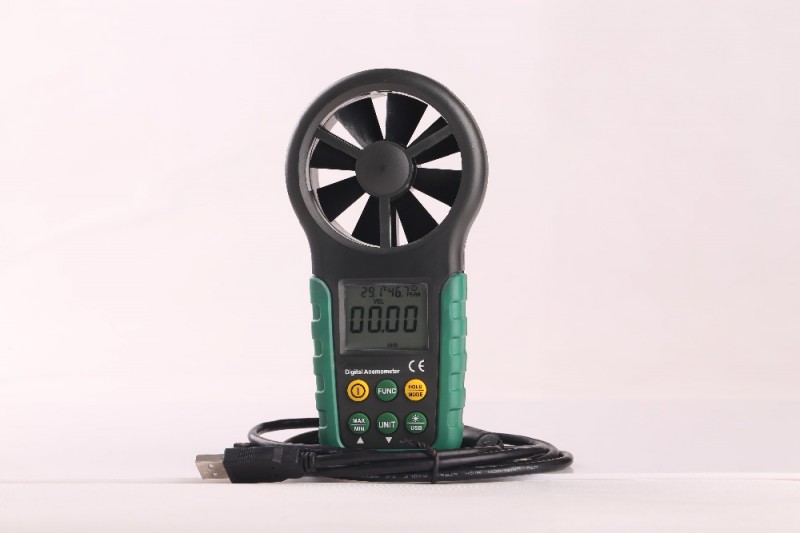 ワイヤレス風速計ms6252bデジタル手すり風向風速計-速度測定器問屋・仕入れ・卸・卸売り