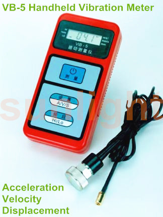 ハンドヘルド振動計、 アクセラレーション/速度/vb-5変位-速度測定器問屋・仕入れ・卸・卸売り