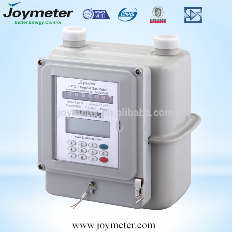 Joyq- 3sts前払い暗号化ガス流量計-ガスメーター問屋・仕入れ・卸・卸売り