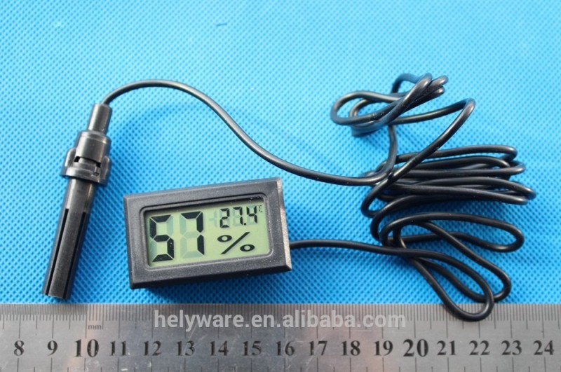 lcdデジタル温湿度記録計付温湿度計リモートプローブセンサー-水分計問屋・仕入れ・卸・卸売り