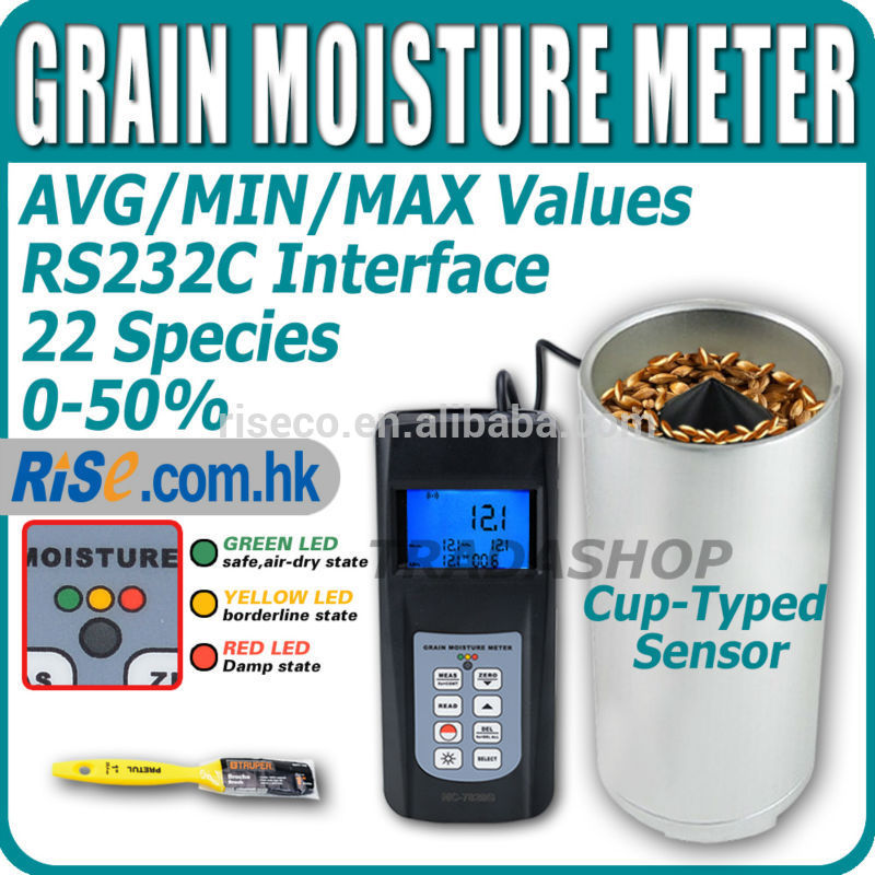 デジタルlcdテスター種もみの小麦の穀物水分センサー50％カップledインジケータ-水分計問屋・仕入れ・卸・卸売り