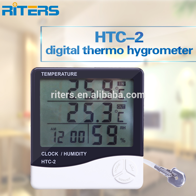 デジタル温湿度計htc-2riters単一温度湿度と温度プローブ-水分計問屋・仕入れ・卸・卸売り